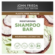 John Frieda Moisturising Shampoo Bar Coconut Oil 75G