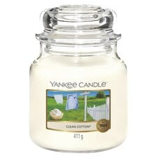 Yankee Clean Cotton Candle 411G