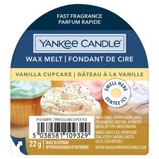 Yankee Vanilla Cupcake Wax Melt 22G