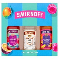 Smirnoff Trio Selection Flavoured Vodka 5cl x 3 Gift Set