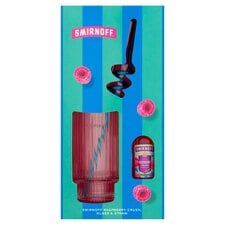 Smirnoff Raspberry Crush Vodka 5Cl & Glass Gift Set