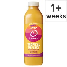 innocent Super Smoothie Tropical Defence Mango, Coconut Milk. Apple & Ginger with Vitamins 750ml