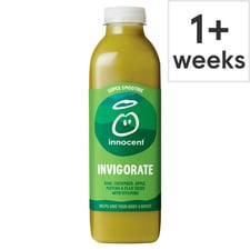 innocent Super Smoothie Invigorate, Kiwi & Cucumber Juice with Vitamins 750ml