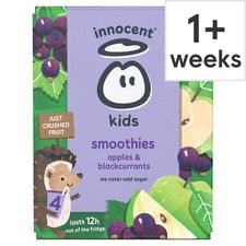 innocent Kids Smoothies Apples & Blackcurrants 4 x 150ml