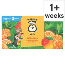 innocent Kids Orange, Mango & Pineapple Smoothies 10x150ml