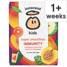 innocent Kids Super Smoothies Mangoes, Peaches, Apricots & Apples 4 x 150ml