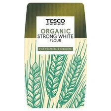 Tesco Organic Strong White Flour 1Kg