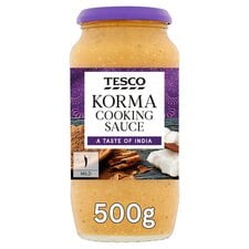 Tesco Korma Cooking Sauce 500G