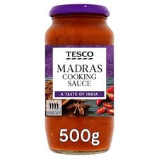 Tesco Madras Cooking Sauce 500G