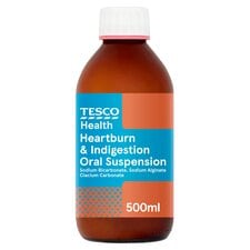 Tesco Health Heartburn & Indigestion Oral Suspension - Aniseed Flavour 500ml