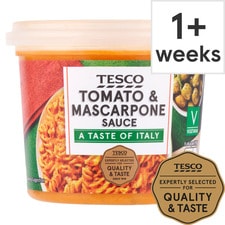 Tesco Tomato & Mascarpone Sauce 350G