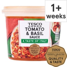 Tesco Tomato & Basil Sauce 350G