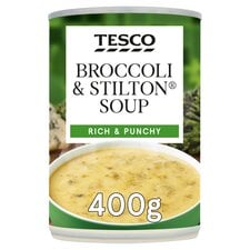 Tesco Broccoli And Stilton Soup 400G