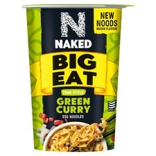 Naked Noodle Thai Green Curry Big Eat 104G