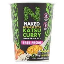 Naked Free From Katsu Curry Long Grain Rice 78G