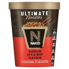 Naked Ultimate Noodles Korean Style Beef 90G