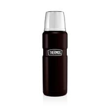 Thermos King Matte Black 470Ml Stainless Steel Flask