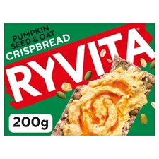 Ryvita Pumpkin Seed & Oat Crisp Bread 200G