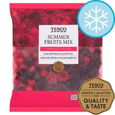 Tesco Frozen Summer Fruits Mix 500G