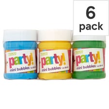 Tesco Mini Bubbles 6 Pack