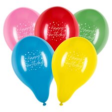 Tesco Happy Birthday Balloons 10 Pack