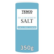 Tesco 50% Less Sodium Salt 350G