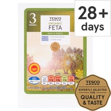 Tesco Organic Greek Feta Cheese 200 G