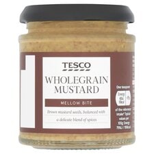 Tesco Wholegrain Mustard 180G