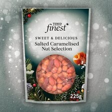 Tesco Finest Salted Caramelised Nut Selection 225G