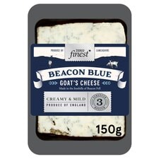 Tesco Finest Beacon Blue Goats Cheese 150G