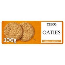 Tesco Oaty Rounds Biscuits 300G