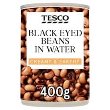 Tesco Black Eyed Beans In Water 400G