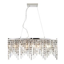 BHS Esme 4 Light Pendant, Silver