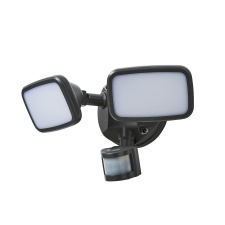 BHS Twin Wilson Outdoor Flood Light with Sensor, Grey