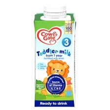 Cow & Gate 3 Toddler Milk Formula Liquid Ready to Feed 1-3 Years 200ml