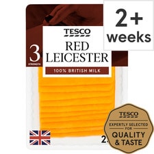 Tesco 10 Red Leicester Slices 250G