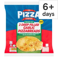 The Pizza Company Deep Filled Garlic Bread 2 Pack