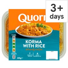 Quorn Korma with Rice 400g