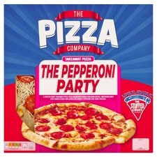 THE PIZZA COMPANY PEPPERONI PARTY STUFFED CRUST PIZZA 613g