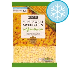 Tesco Supersweet Sweetcorn 1Kg