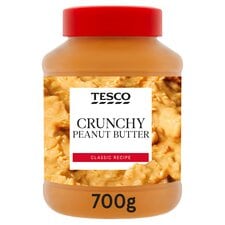 Tesco Crunchy Peanut Butter 700G