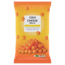 Tesco Cheese Balls Snacks 300G