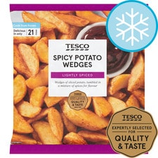 Tesco Spicy Potato Wedges 750G