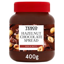 Tesco Hazelnut Chocolate Spread 400G