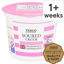 Tesco Soured Cream 300Ml