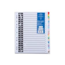 Tesco A4 File Dividers A-Z