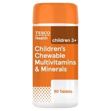 Tesco Health Children's Multivitamin & Mineral Berry Chewable Tablets 90s