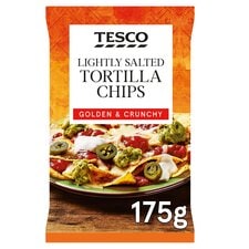 Tesco Lightly Salted Tortilla Chips 175G