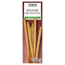 Tesco Sesame Breadsticks 125