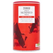 Tesco Instant Dried Skimmed Milk 340G